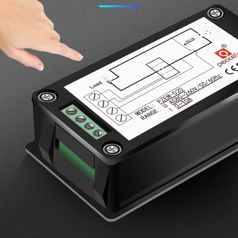 AC 6in1 220V 10A Single Phase Digital Ammeter Voltage Current Power Energy Frequency Power Factor Meter High Precision Hand Tool
AC 6in1 220V 10A Single Phase Digital Ammeter Voltage Current Power Energy Frequency Power Factor Meter High Precision Hand Tool