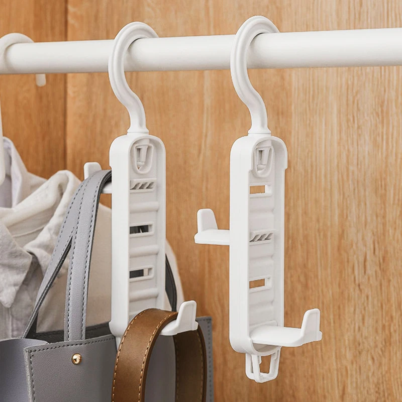 Multifunctional Coat Rack, Clothes Hanger Closet Organizer Space Saving Hanger Multi-port Rack Plastic Scarf Storage Hangers
Multifunctional Coat Rack, Clothes Hanger Closet Organizer Space Saving Hanger Multi-port Rack Plastic Scarf Storage Hangers
