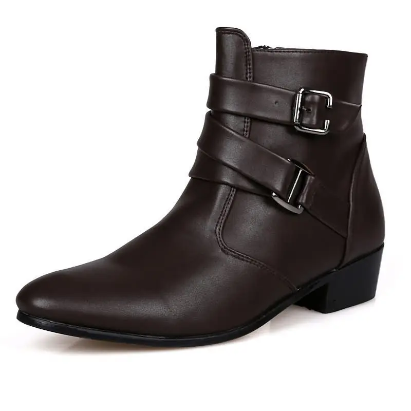 Men Boots Winter Leather Short Boot British Style Shoes Flat Heel Work Boot Motorcycle Short Boots Casual Ankle Shoes
Men Boots Winter Leather Short Boot British Style Shoes Flat Heel Work Boot Motorcycle Short Boots Casual Ankle Shoes
