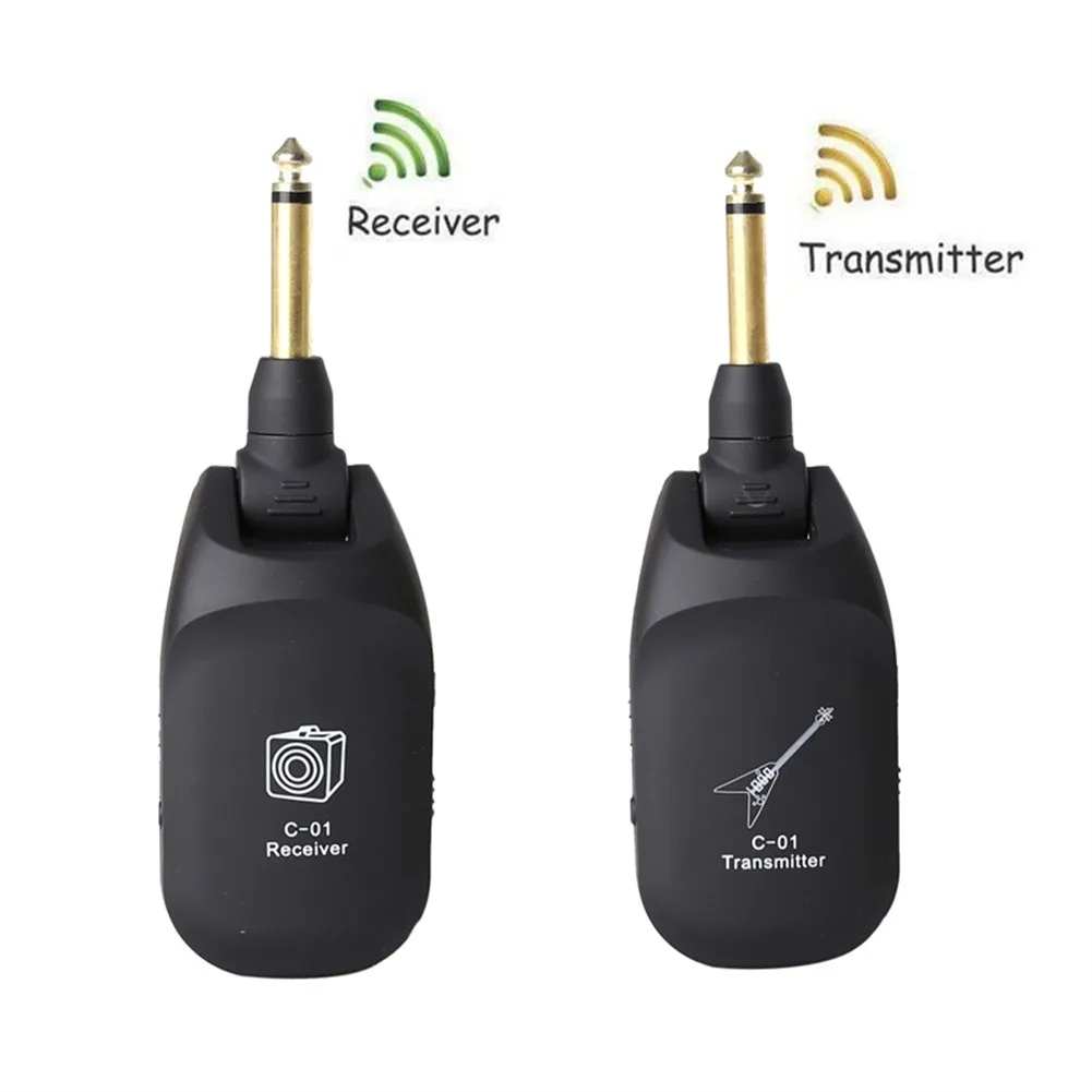Wireless Guitar System Built-In Rechargeable Receiver Instrument Transmitter Receiver USB Charging Cable For Vibrato System
Wireless Guitar System Built-In Rechargeable Receiver Instrument Transmitter Receiver USB Charging Cable For Vibrato System