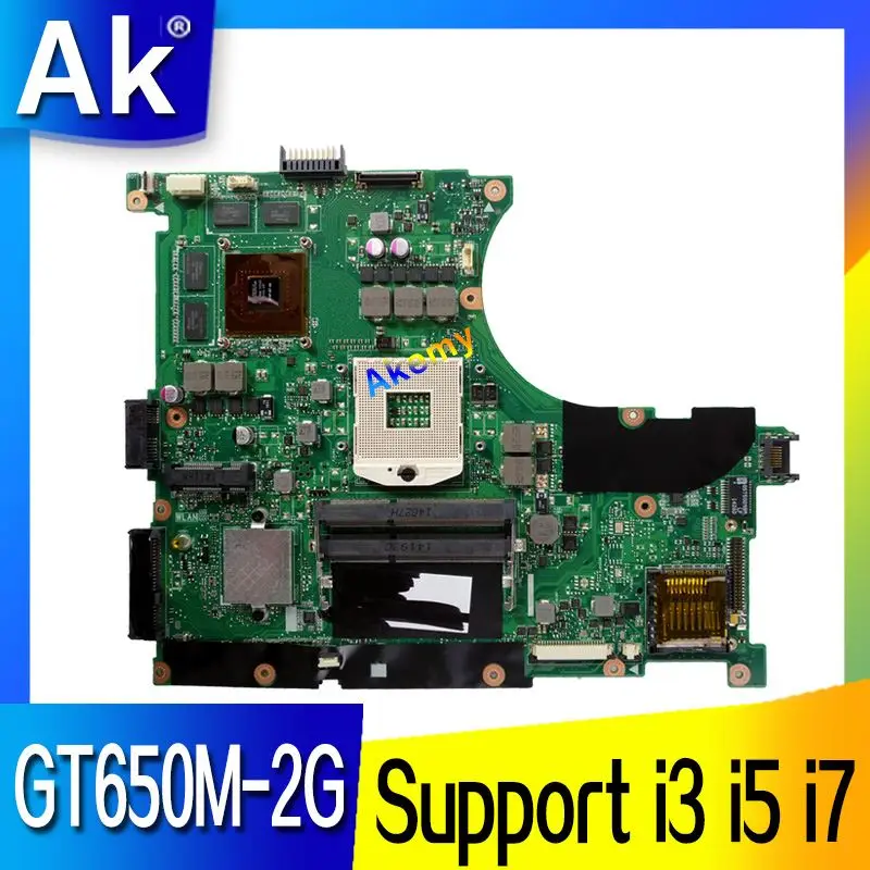 AK N56VZ/N56VM Laptop motherboard for ASUS N56VB N56VM N56VZ N56VJ N56V Test original mainboard GT650M-2G Support i3 i5 i7
AK N56VZ/N56VM Laptop motherboard for ASUS N56VB N56VM N56VZ N56VJ N56V Test original mainboard GT650M-2G Support i3 i5 i7