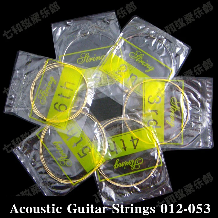 2 sets Acoustic Guitar Strings Set 1st-6th Acoustic Guitar Steel Strings 012-053 Wholesales
2 sets Acoustic Guitar Strings Set 1st-6th Acoustic Guitar Steel Strings 012-053 Wholesales
