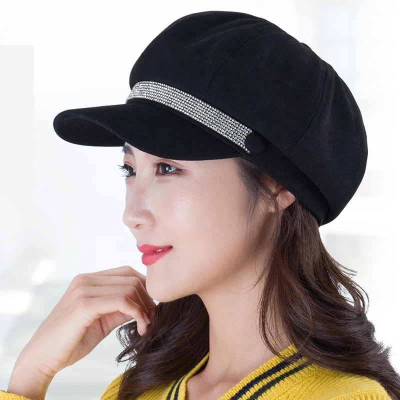 GBCNYIER Women Cute Winter Hat Sunscreen Hide Adjustable Rope Octagonal Cap Thick Warm Simple All Match Fashion
GBCNYIER Women Cute Winter Hat Sunscreen Hide Adjustable Rope Octagonal Cap Thick Warm Simple All Match Fashion