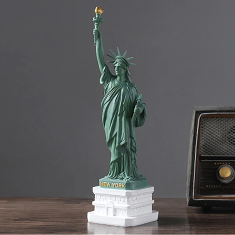1 Pcs Statue of Liberty Model Crafts United States Tourism Souvenirs Goddess European Resin Retro Ornaments Home Furnishing
1 Pcs Statue of Liberty Model Crafts United States Tourism Souvenirs Goddess European Resin Retro Ornaments Home Furnishing