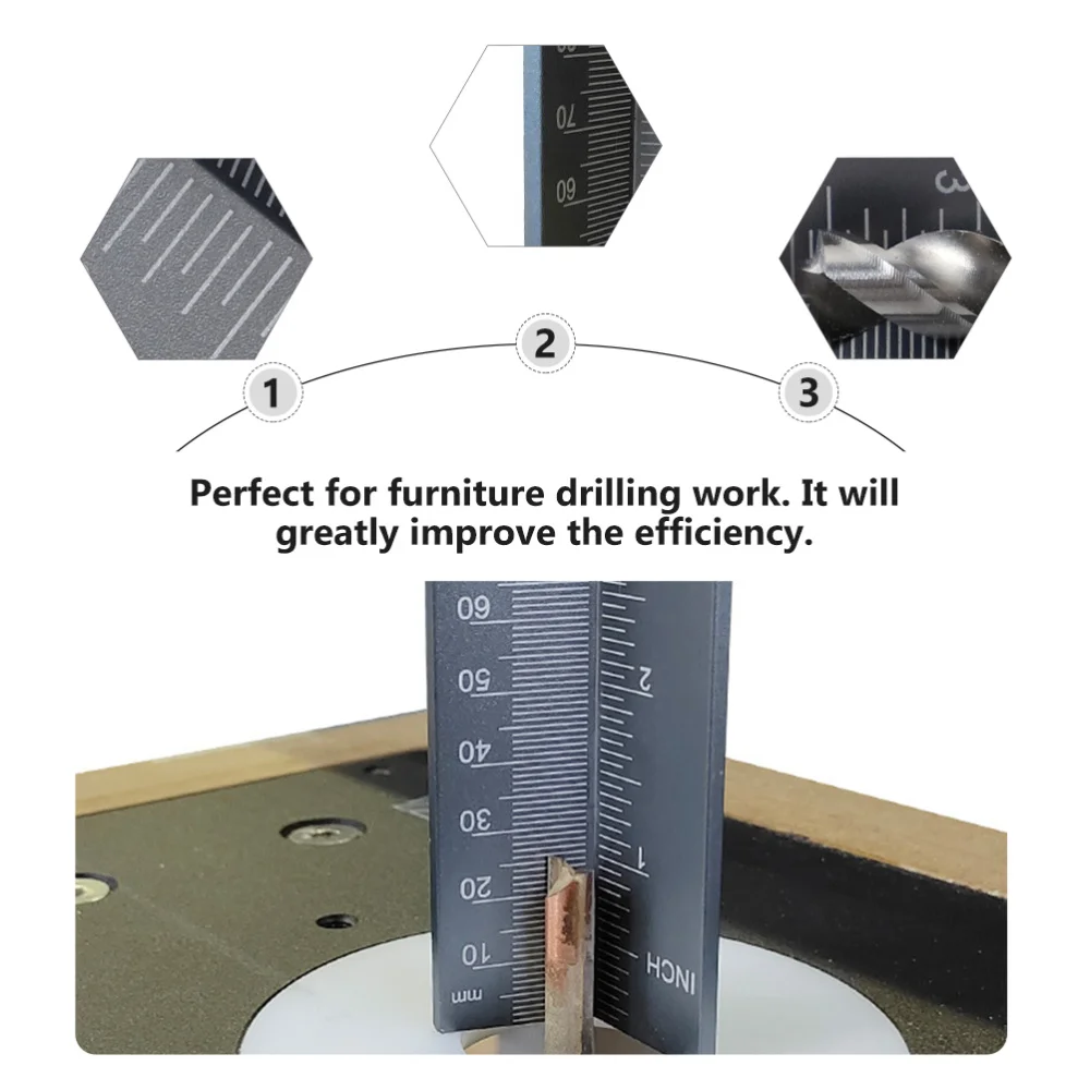 1pc Bit Limit Ring Locator Measuring Position Tool Measuring Supply (Grey) 
1pc Bit Limit Ring Locator Measuring Position Tool Measuring Supply (Grey)