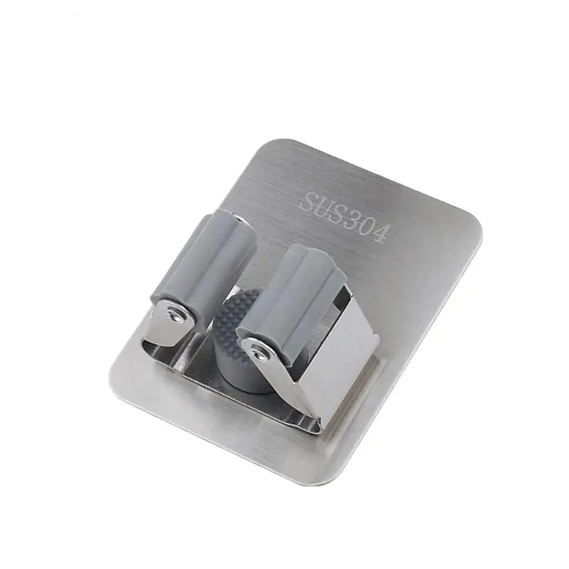 304 Stainless Steel Wall Mounted Mop Clip Brushbroom Holder Organizer Rack Seamless Hook Kitchen Bathroom Storage Holder Rack
304 Stainless Steel Wall Mounted Mop Clip Brushbroom Holder Organizer Rack Seamless Hook Kitchen Bathroom Storage Holder Rack