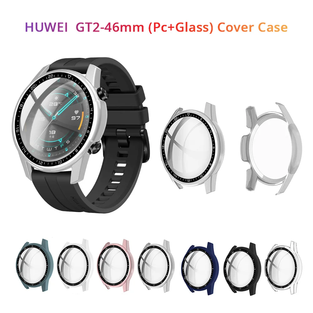 Tempered Glass Case For Huawei Watch Gt2 46mm Screen Protector Cover Bumper Case For Huawei Watch GT 2 46mm Pc Full Cover Cases
Tempered Glass Case For Huawei Watch Gt2 46mm Screen Protector Cover Bumper Case For Huawei Watch GT 2 46mm Pc Full Cover Cases