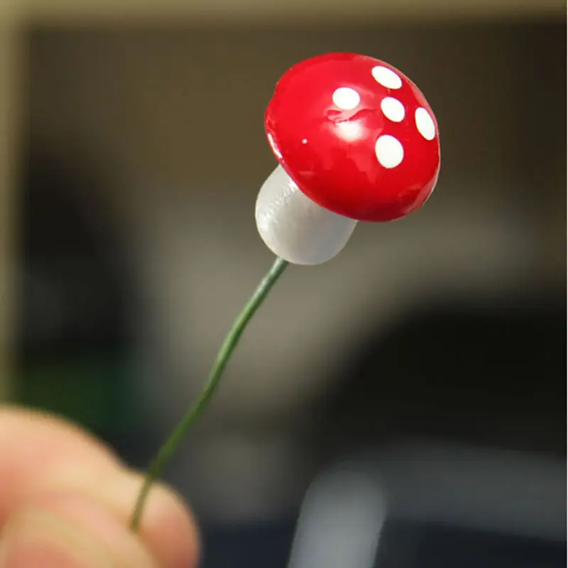 NEW Hot Sale 10Pcs 2cm Artificial Mini Mushroom Miniatures Fairy Garden Moss Terrarium Resin Crafts Decorations Stakes Craft
NEW Hot Sale 10Pcs 2cm Artificial Mini Mushroom Miniatures Fairy Garden Moss Terrarium Resin Crafts Decorations Stakes Craft