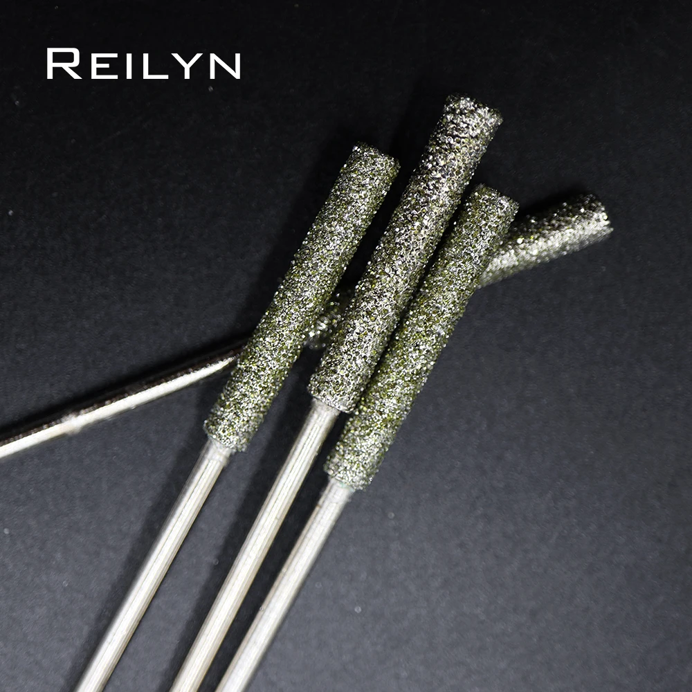 coarse grinding burr rough Emery grit #46 grinding bits shank 3mm ultra-long 4mm/5mm diamond abrasive bits peeling trimming bits
coarse grinding burr rough Emery grit #46 grinding bits shank 3mm ultra-long 4mm/5mm diamond abrasive bits peeling trimming bits