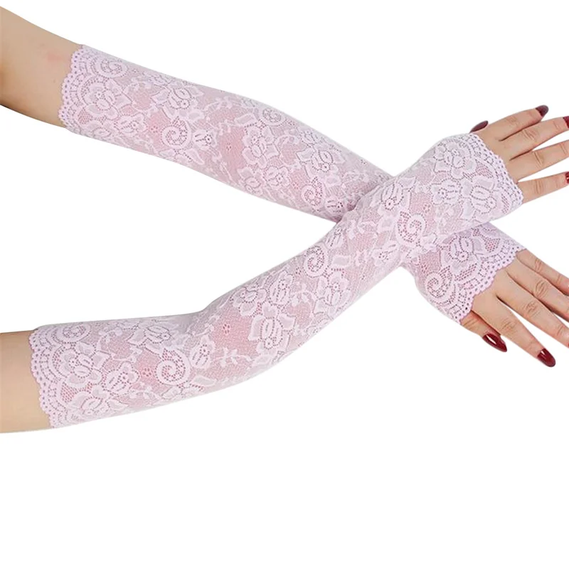 Summer Long-sleeved Sun Protection Gloves For Women Mesh Lace UV Thin Bike Breathable Cycling Gloves Driving Arm Warmers Sleeves
Summer Long-sleeved Sun Protection Gloves For Women Mesh Lace UV Thin Bike Breathable Cycling Gloves Driving Arm Warmers Sleeves