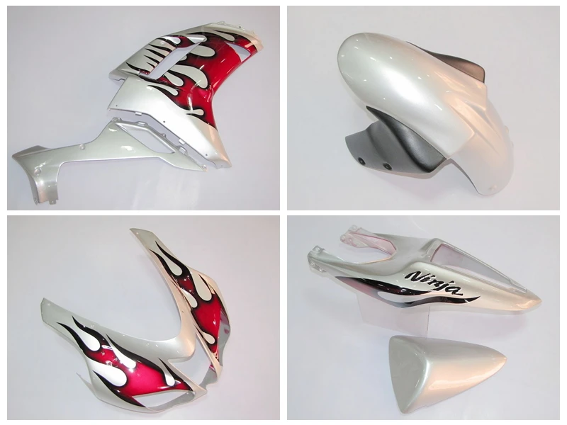 Best Red Flame Silver Fairing Kit FOR KAWASAKI NINJA ZX 6R 636 07 08 ZX-6R Tim ZX6R 2007 2008 ZX 6R 07 08 Fairings 7sd3e
Best Red Flame Silver Fairing Kit FOR KAWASAKI NINJA ZX 6R 636 07 08 ZX-6R Tim ZX6R 2007 2008 ZX 6R 07 08 Fairings 7sd3e
