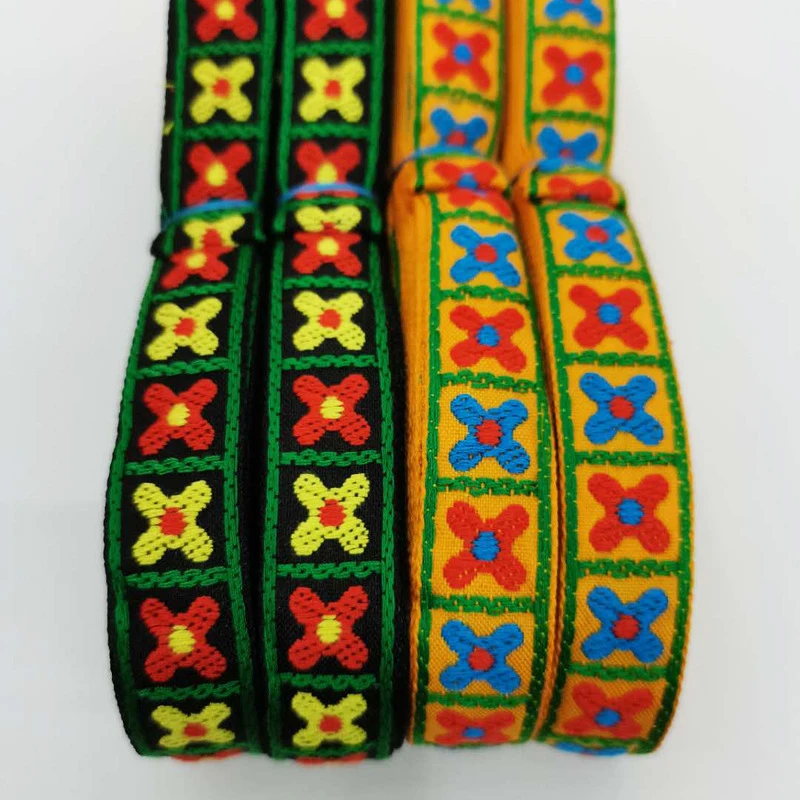 Новый пасторальный стиль, вышивка, кружево 16 мм x 11 ярдов, тканый жаккард, цветочный дизайн для одежды, сумки
Новый пасторальный стиль, вышивка, кружево 16 мм x 11 ярдов, тканый жаккард, цветочный дизайн для одежды, сумки