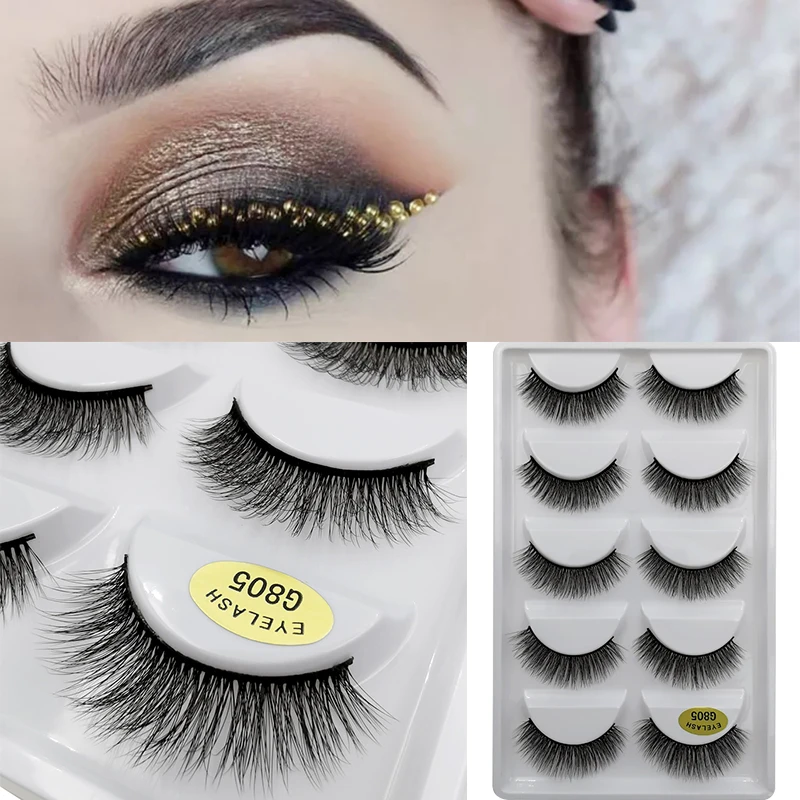 LANJINGLIN Faux Cils 5 Pairs 3D Mink Lashes Best Sale Natural Long False Eyelashes Handmade Fluffy Mink Lashes Makeup Extension
LANJINGLIN Faux Cils 5 Pairs 3D Mink Lashes Best Sale Natural Long False Eyelashes Handmade Fluffy Mink Lashes Makeup Extension