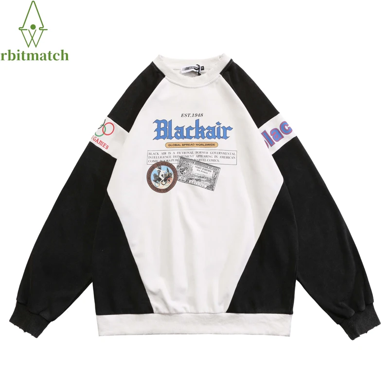 Unisex Sweatshirt Man Pullover Hip Hop Streewear 2022 Spring Vintage Washed Aged Patchwork Cotton Oversize Sweat Shirt Sports
Unisex Sweatshirt Man Pullover Hip Hop Streewear 2022 Spring Vintage Washed Aged Patchwork Cotton Oversize Sweat Shirt Sports