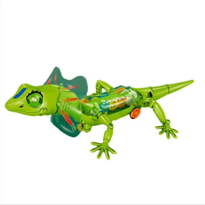 Robotic Electric Battery-Powered with Light and Sound Robotic Electric for Children Kids Gift Lizard Toy
Robotic Electric Battery-Powered with Light and Sound Robotic Electric for Children Kids Gift Lizard Toy
