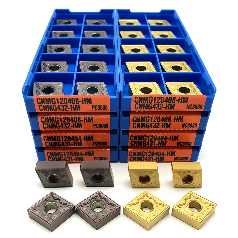 Пластина токарная карбидная CNMG120408 HM PC9030 CNMG120408 HM NC3030 
Пластина токарная карбидная CNMG120408 HM PC9030 CNMG120408 HM NC3030