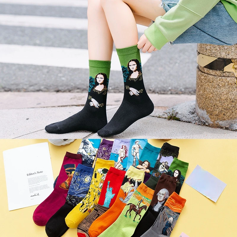 European and American Style Men's and Women's Tube Socks, Cotton Socks, Fashion Socks, Street Couple Personality Socks
European and American Style Men's and Women's Tube Socks, Cotton Socks, Fashion Socks, Street Couple Personality Socks
