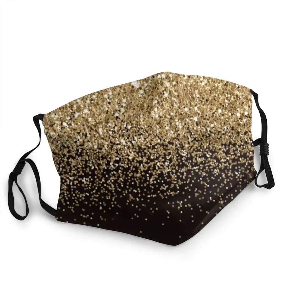 Sparkling Gold Black Lady Glitter Art Design Breathable Reusable Mouth Mask Adult Decorative Face Mask Protective Mascarillas
Sparkling Gold Black Lady Glitter Art Design Breathable Reusable Mouth Mask Adult Decorative Face Mask Protective Mascarillas