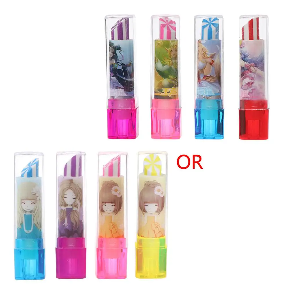 Красочные милые роторные губные помады резиновый ластик Канцтовары для учащихся, карандаш дети студентов подарок-школьные принадлежности
Красочные милые роторные губные помады резиновый ластик Канцтовары для учащихся, карандаш дети студентов подарок-школьные принадлежности