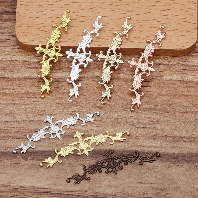 Металлическая латунная штамповочная пластина, цвет золото/серебро, 50 шт., 10 х52 мм, аксессуары «сделай сам» для изготовления ювелирных изделий
Металлическая латунная штамповочная пластина, цвет золото/серебро, 50 шт., 10 х52 мм, аксессуары «сделай сам» для изготовления ювелирных изделий