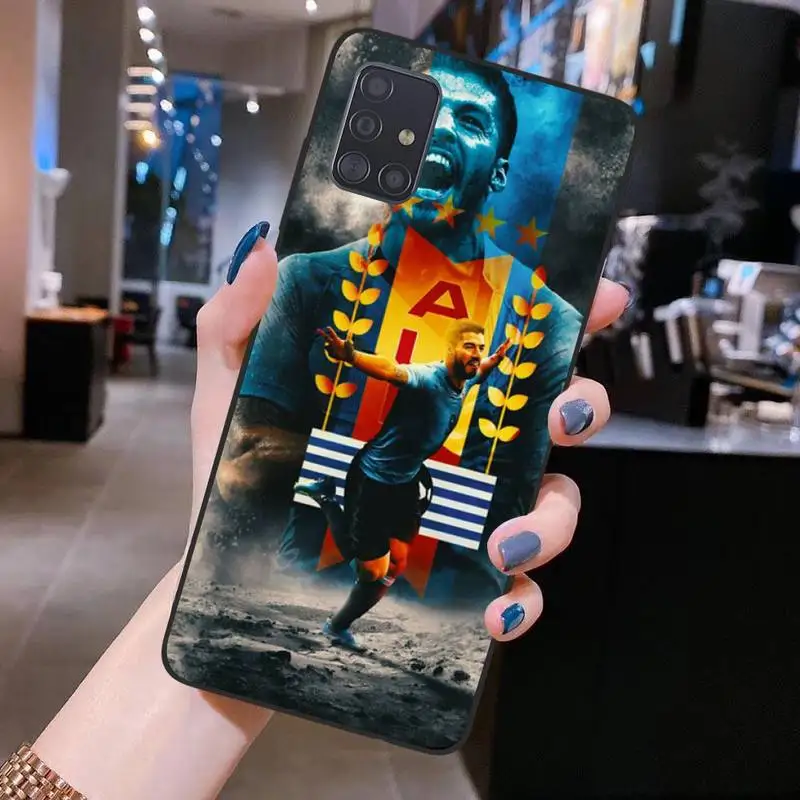 USAKPGRT football Suarez Phone Case for Samsung S20 plus Ultra S6 S7 edge S8 S9 plus S10 5G lite 2020
USAKPGRT football Suarez Phone Case for Samsung S20 plus Ultra S6 S7 edge S8 S9 plus S10 5G lite 2020