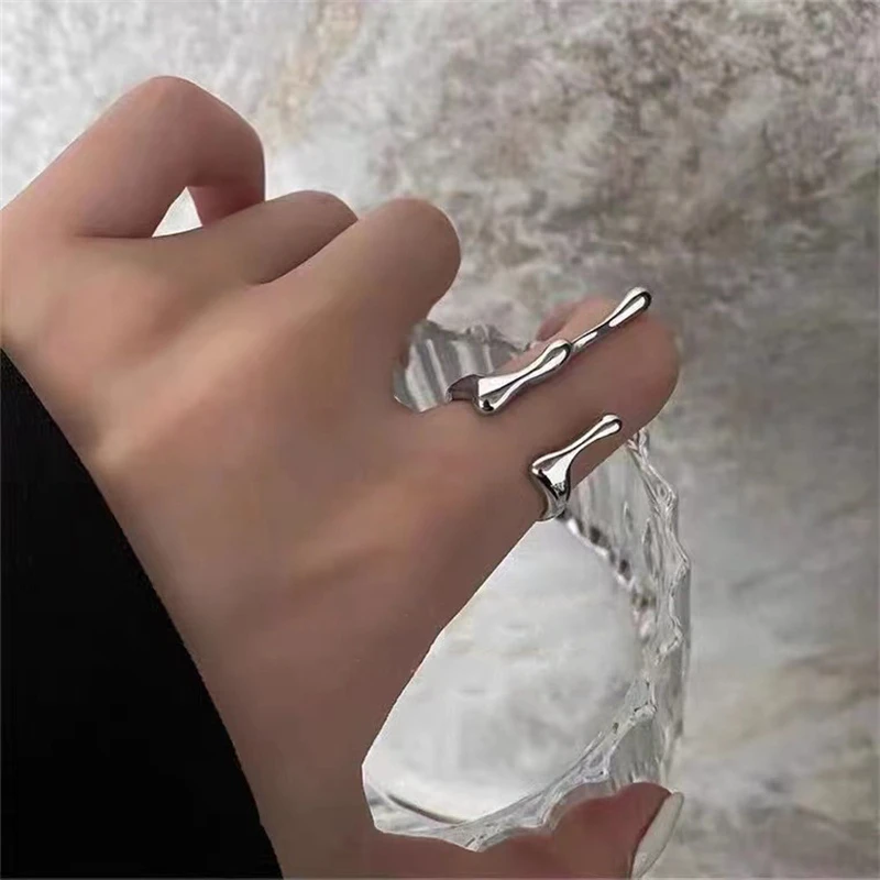 New Creative Irregular Design Fluid Ring Exquisite Simple Men's And Women's Open Ring Party Jewelry Accessories Best Gift
New Creative Irregular Design Fluid Ring Exquisite Simple Men's And Women's Open Ring Party Jewelry Accessories Best Gift