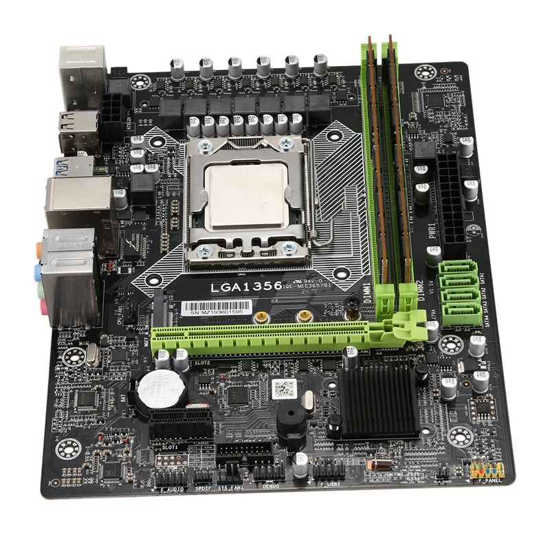 X79A набор материнских плат с LGA 1356 E5 2420 C2 2X8GB = 16 Гб 1600 МГц DDR3 память ECC REG|Материнские