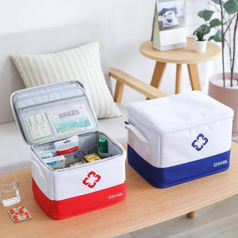 Empty First Aid Kit Outdoor Travel Medicine Box Large Capacity Foldable Medical Storage Bag Portable Hand-Held Emergency Kits
Empty First Aid Kit Outdoor Travel Medicine Box Large Capacity Foldable Medical Storage Bag Portable Hand-Held Emergency Kits