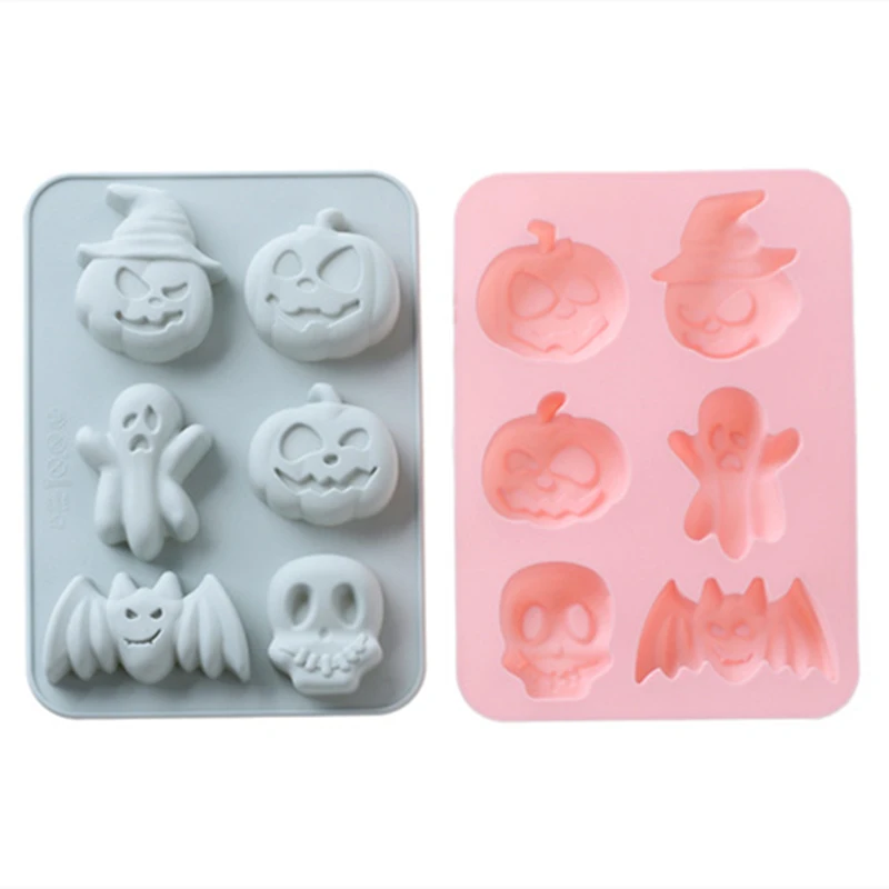 6 Cavity Halloween Creative Cake Silicone Mold Home Kitchen Pumpkin Shape Cake Silicone Molds Cooking Bakeware Bake Tools Moulds 
6 Cavity Halloween Creative Cake Silicone Mold Home Kitchen Pumpkin Shape Cake Silicone Molds Cooking Bakeware Bake Tools Moulds