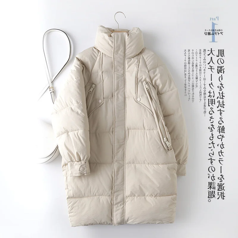 Cotton thickened cotton padded clothes women's middle and long winter clothes new Korean casual stand collar loose warm cotton
Cotton thickened cotton padded clothes women's middle and long winter clothes new Korean casual stand collar loose warm cotton