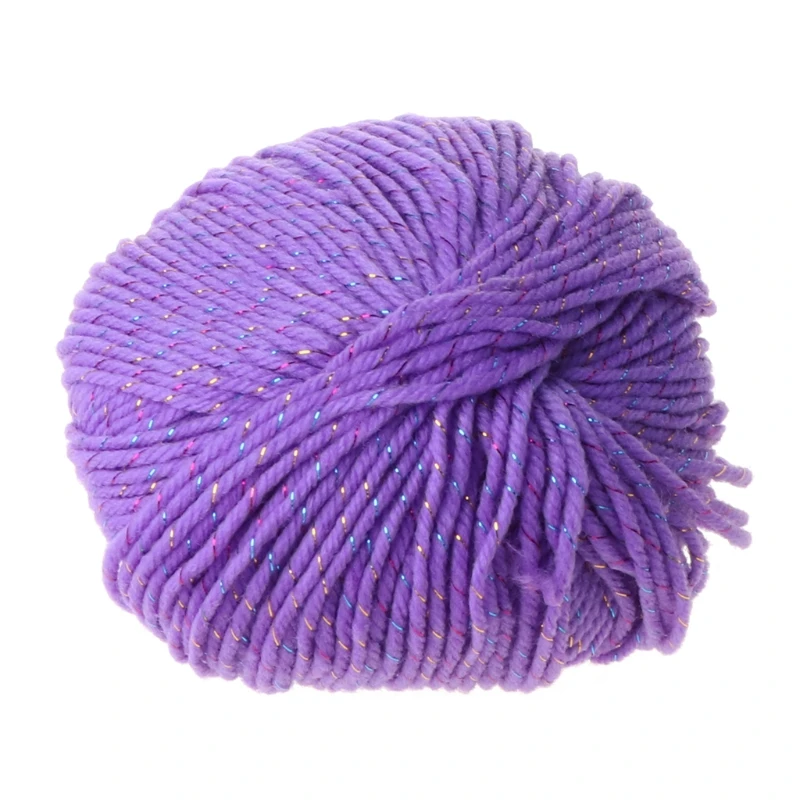 3 Roll DIY Acrylic Fiber Hand Knitting Yarn Colorful Shiny Metallic Crochet Wool XX9D
3 Roll DIY Acrylic Fiber Hand Knitting Yarn Colorful Shiny Metallic Crochet Wool XX9D
