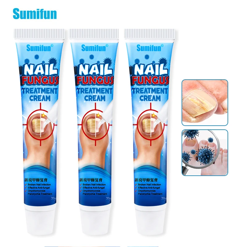 Sumifun 3pcs Nail Repair Cream Nail Fungus Treatment Onychomycosis Paronychia Ointment Nail Growth Cream Antibacterial Cream
Sumifun 3pcs Nail Repair Cream Nail Fungus Treatment Onychomycosis Paronychia Ointment Nail Growth Cream Antibacterial Cream