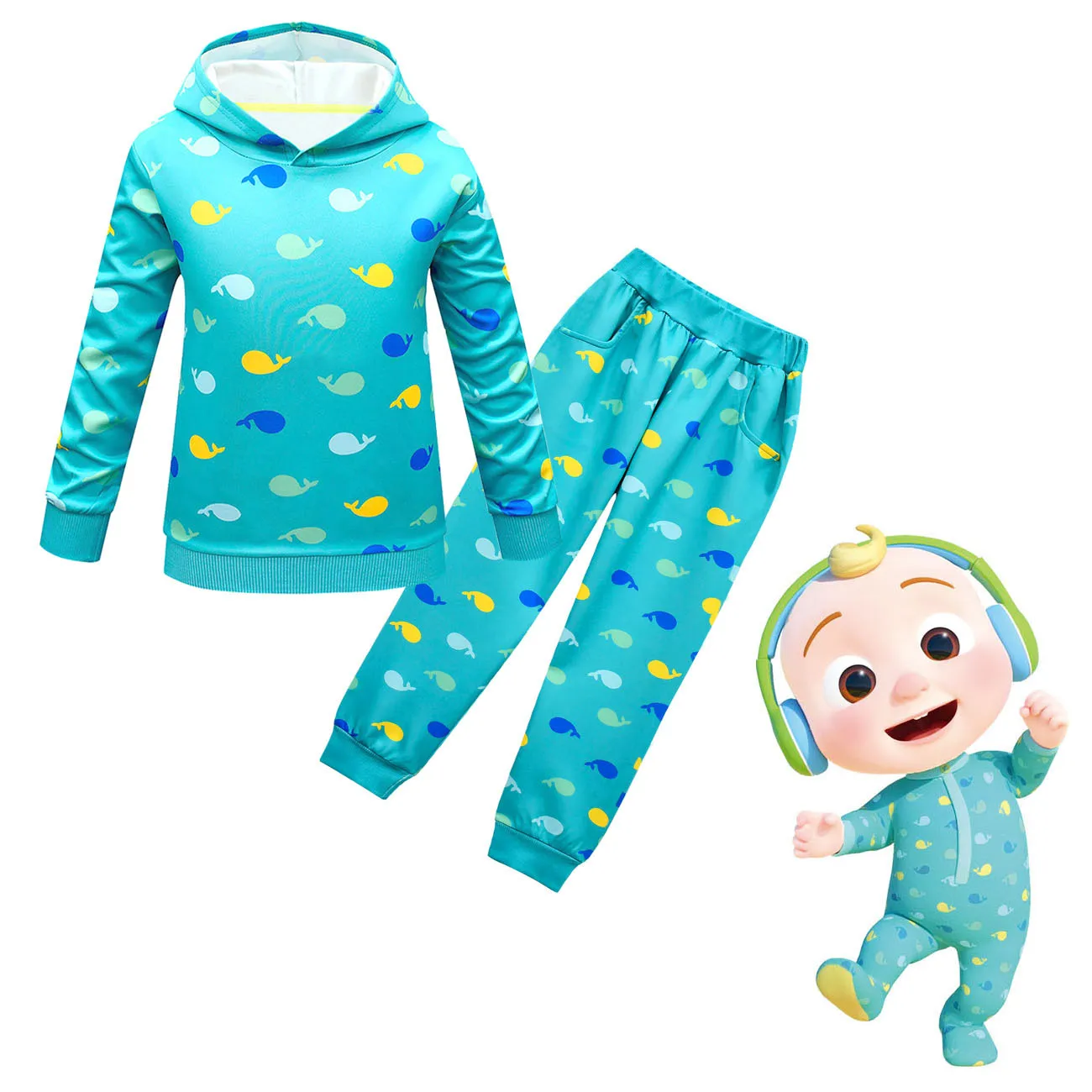Kids Cocomelon Costume for Girls Boys Christmas Birthday Clothes Set Long Sleeve CocoMelon Sport Suit Hoodies Tops Pants Sets
Kids Cocomelon Costume for Girls Boys Christmas Birthday Clothes Set Long Sleeve CocoMelon Sport Suit Hoodies Tops Pants Sets