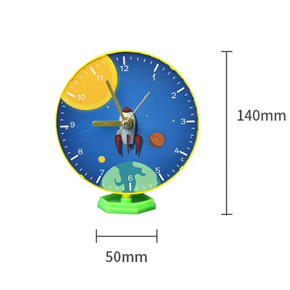 DIY Clock Creative Easy to Assemble Eco-friendly Children Educational Science Toys for Children Experiment Hands-On Ability Toys
DIY Clock Creative Easy to Assemble Eco-friendly Children Educational Science Toys for Children Experiment Hands-On Ability Toys