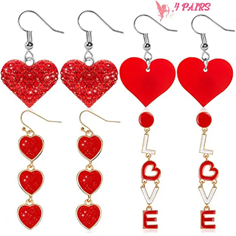 New Fashion Heart Earrings for Women Girl Gold Color Metal Love Heart Hanging Dangle Earrings Jewelry Accessories Gifts
New Fashion Heart Earrings for Women Girl Gold Color Metal Love Heart Hanging Dangle Earrings Jewelry Accessories Gifts