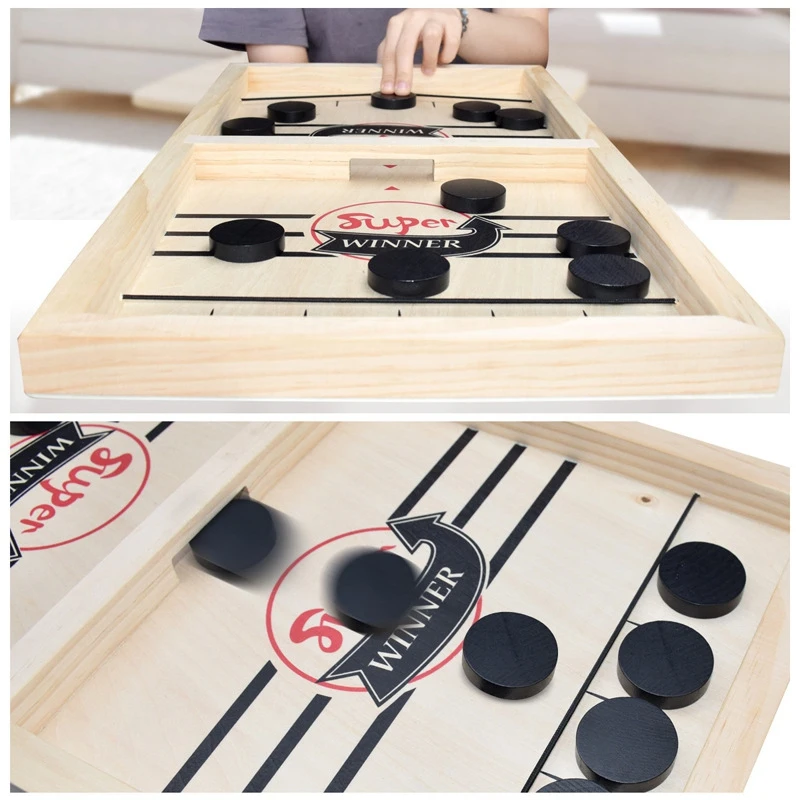 Fast Sling Puck Game Paced, Table Battle,Board Games Toys for Parent-Child Interactive Chess Toy Board Table Game
Fast Sling Puck Game Paced, Table Battle,Board Games Toys for Parent-Child Interactive Chess Toy Board Table Game