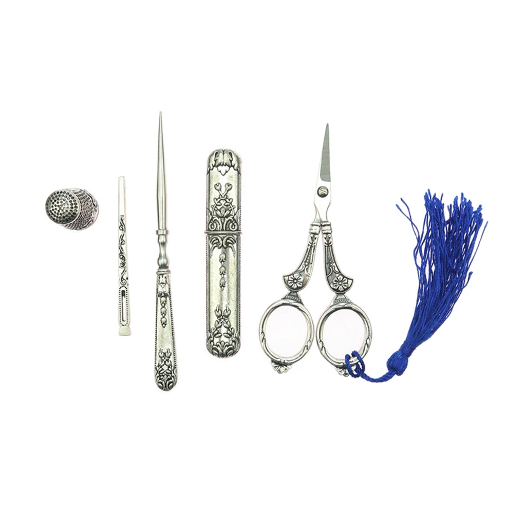 Vintage Sewing Craft Scissors Cutting Paper DIY Sewing Crafts Tool Set for Embroidery, Sewing, Craft, Needlework
Vintage Sewing Craft Scissors Cutting Paper DIY Sewing Crafts Tool Set for Embroidery, Sewing, Craft, Needlework