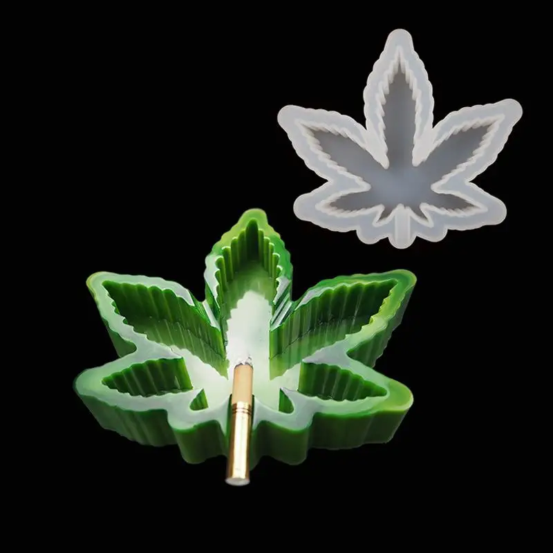 DIY Resin Ashtray Mold Maple Leaf Container Handmade UV Epoxy Resin Silicone Mold Home Decoration Handmade Crafts
DIY Resin Ashtray Mold Maple Leaf Container Handmade UV Epoxy Resin Silicone Mold Home Decoration Handmade Crafts