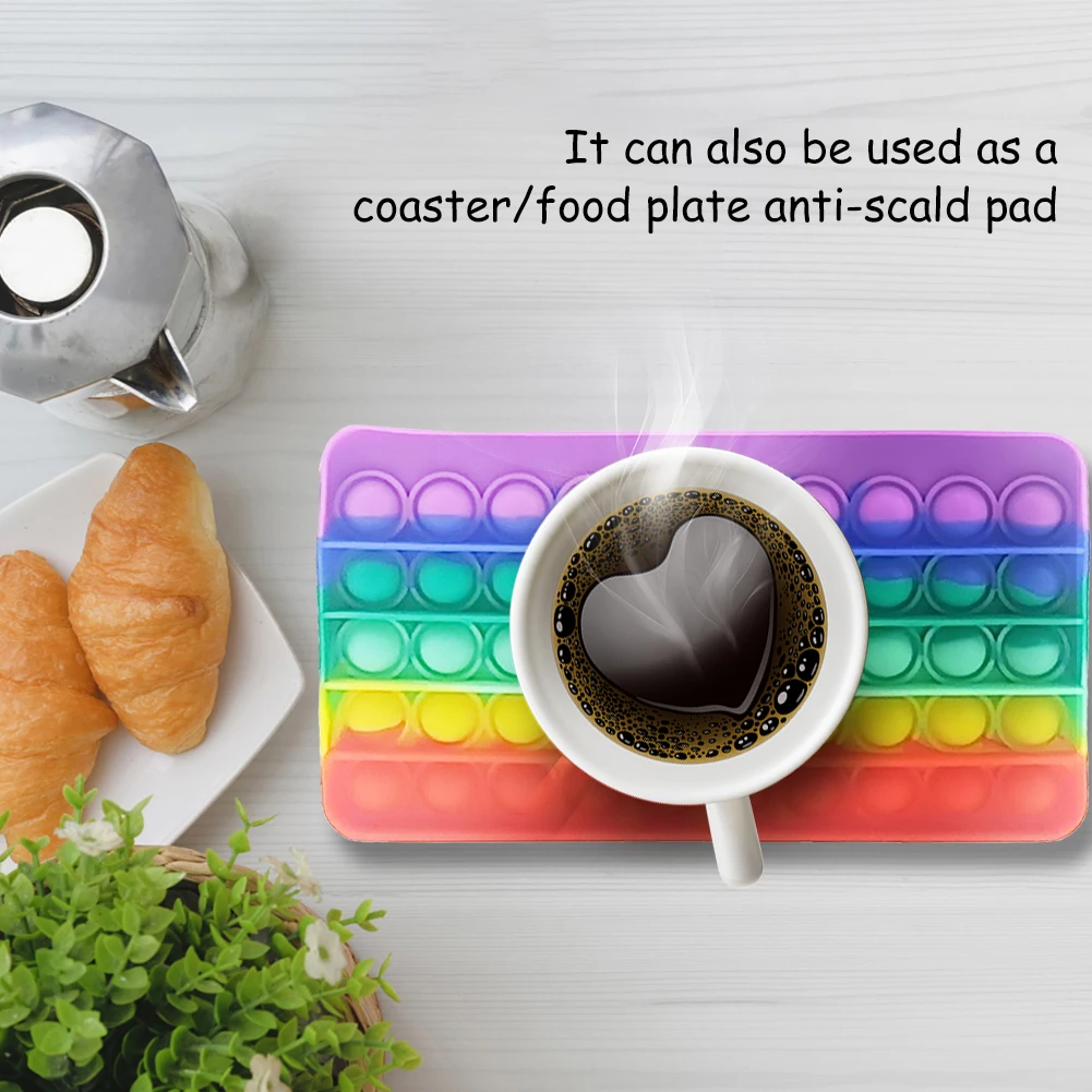 Rectangular Pencil Case Silicone Push Bubble Fingertip Decompression Crafts Stress Relief Stionery
Rectangular Pencil Case Silicone Push Bubble Fingertip Decompression Crafts Stress Relief Stionery