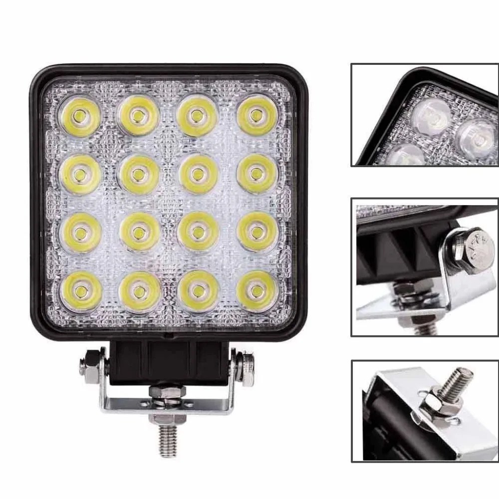 super bright Highlight Portable Spotlight Flood LED Work Lamp Light Bar Spot Offroad Tractor Car Boat Truck 12V 24V
super bright Highlight Portable Spotlight Flood LED Work Lamp Light Bar Spot Offroad Tractor Car Boat Truck 12V 24V