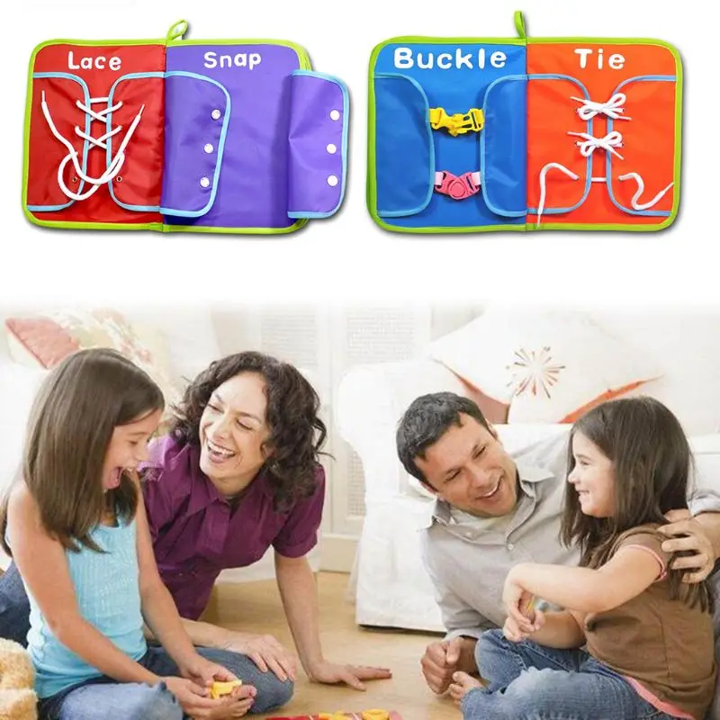 Montessori Learn To Dress Boards Quiet Book Early Learning baby Basic Life dressing Skills Toys Zip Snap
Montessori Learn To Dress Boards Quiet Book Early Learning baby Basic Life dressing Skills Toys Zip Snap
