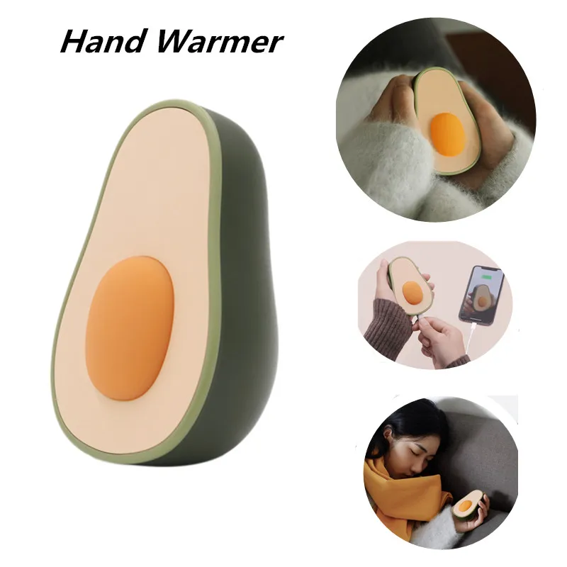 Winter Sale Avocado Pocket Heater Hand Warmer 4000mAh Electric Rechargeable Phone Power Bank Charger kawaii Hand Warmer gift
Winter Sale Avocado Pocket Heater Hand Warmer 4000mAh Electric Rechargeable Phone Power Bank Charger kawaii Hand Warmer gift