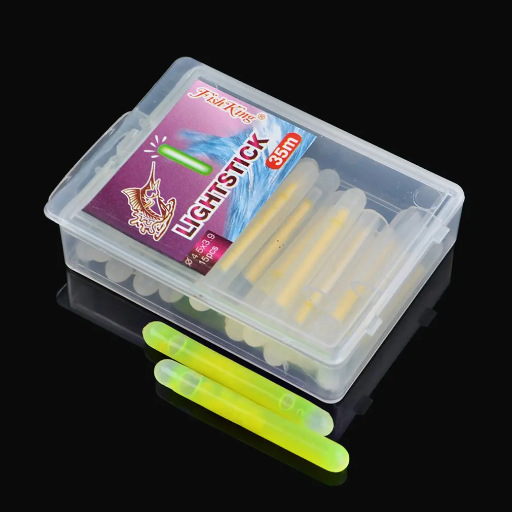 15 sticks Fishing Fluorescent Lightstick fishing light stick glow stick red green Light Night Float Rod Lights Dark Glow Stick
15 sticks Fishing Fluorescent Lightstick fishing light stick glow stick red green Light Night Float Rod Lights Dark Glow Stick