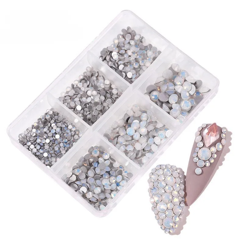 1 Box 3D Nail Rhinestones Shiny Crystal Gold Silver Clear AB Flat Bottom Diamond Mixed Glitter Gems DIY Nail Art Decorations
1 Box 3D Nail Rhinestones Shiny Crystal Gold Silver Clear AB Flat Bottom Diamond Mixed Glitter Gems DIY Nail Art Decorations