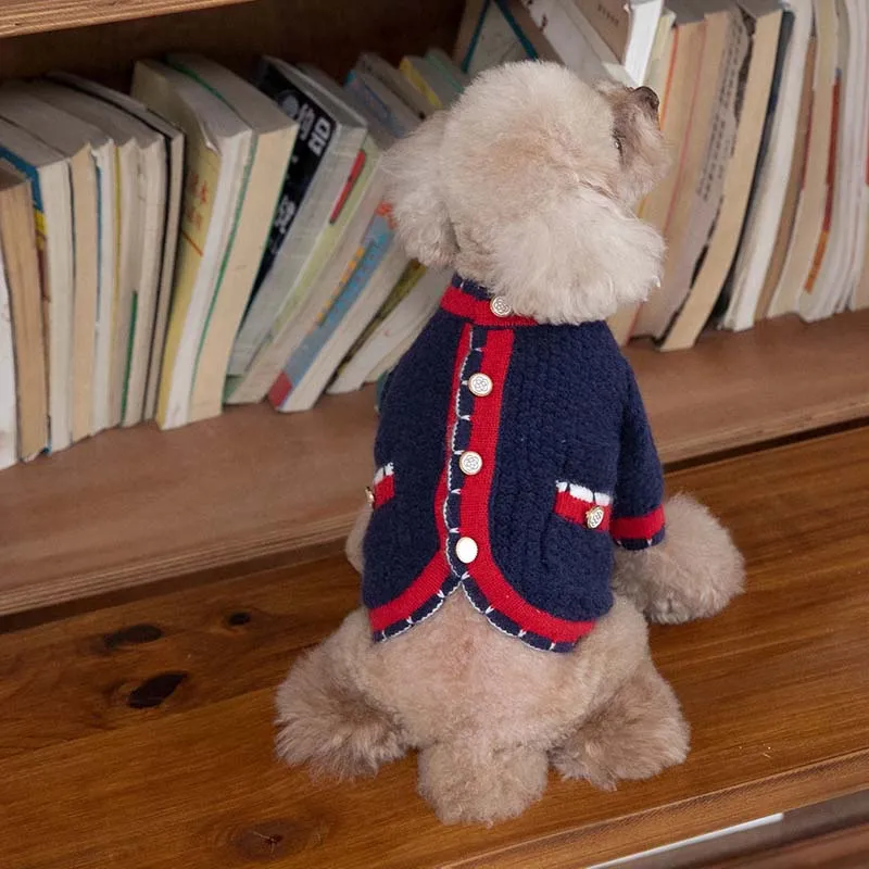 Teddy Bichon Fighting Cats Dogs Pet Clothes Autumn and Winter Clothes Small Fragrant Wind Sweater Vest Small Dogs
Teddy Bichon Fighting Cats Dogs Pet Clothes Autumn and Winter Clothes Small Fragrant Wind Sweater Vest Small Dogs