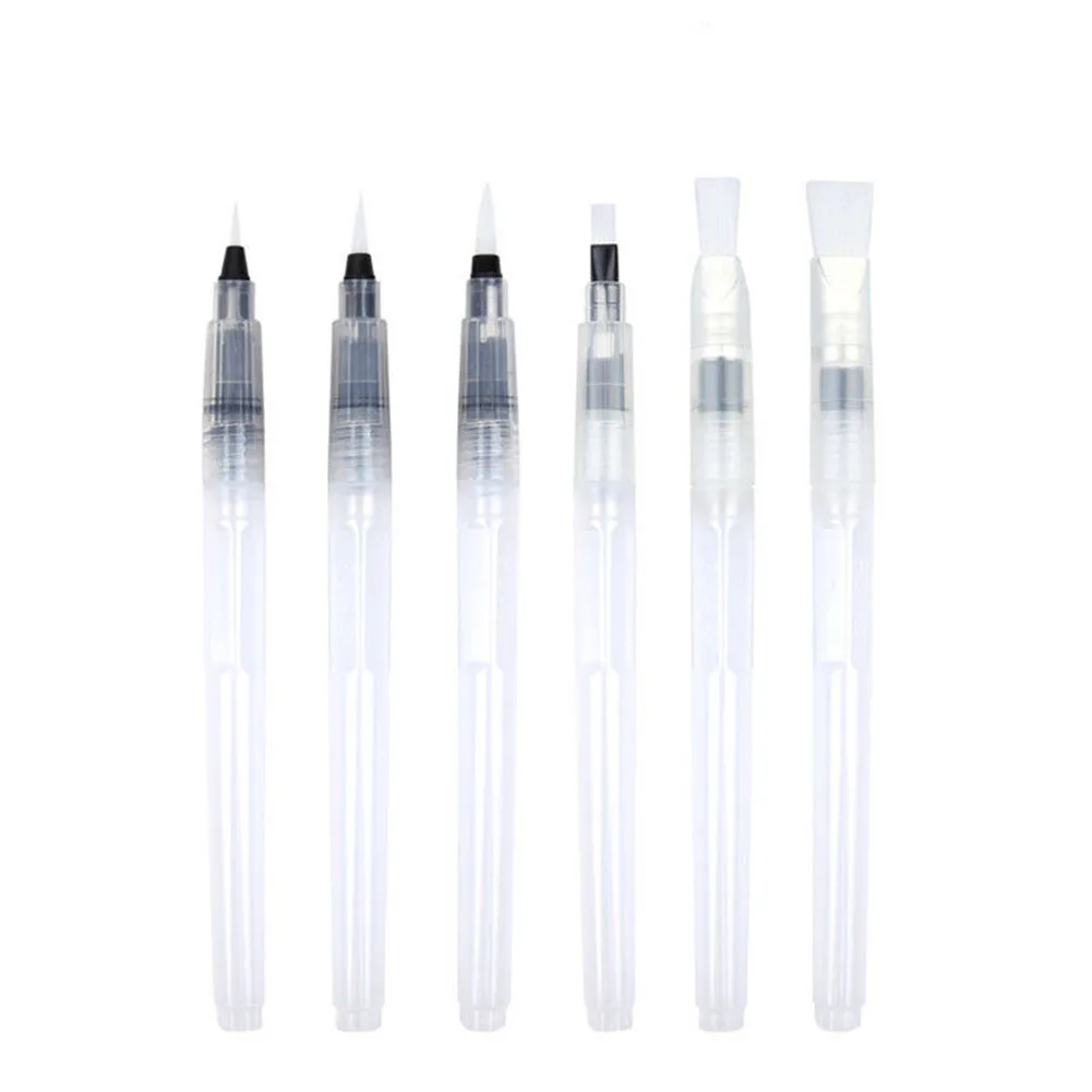 6pcs Water Color Brush Pen Soft Watercolor For Beginner Painting Drawing Art Supplies NK-Shopping
6pcs Water Color Brush Pen Soft Watercolor For Beginner Painting Drawing Art Supplies NK-Shopping