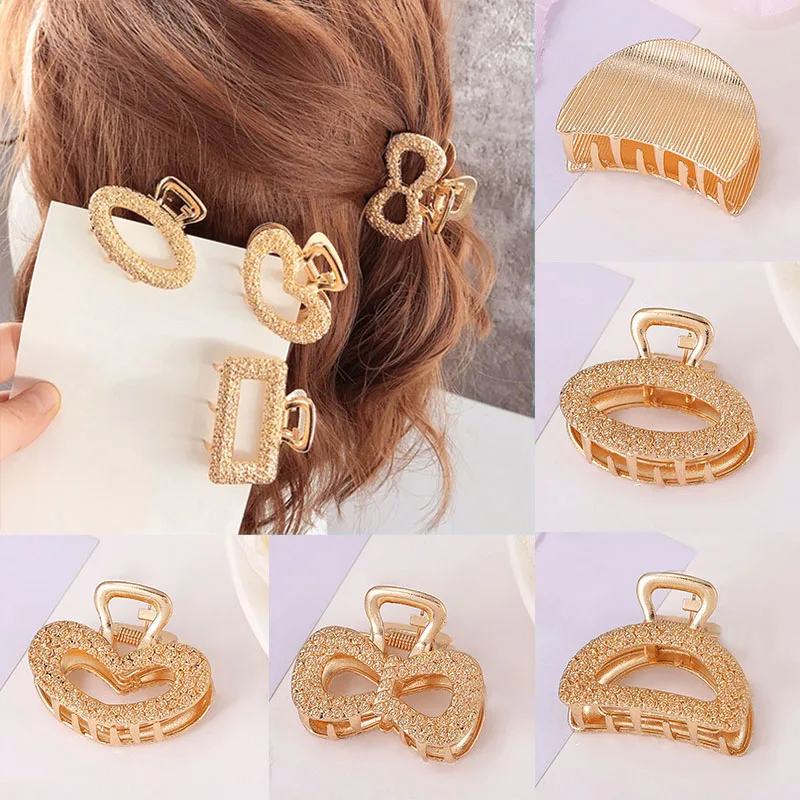 Exquisite Geometric Hair Claw For Sweet Women Girls Clamps Hair Crab Metal Hollow Hair Clip Accessories Headwear Jewelry
Exquisite Geometric Hair Claw For Sweet Women Girls Clamps Hair Crab Metal Hollow Hair Clip Accessories Headwear Jewelry