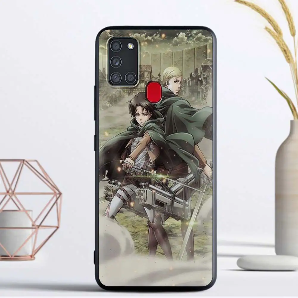 Anime Attack On Titan Silicone Black Phone Case For Samsung Galaxy A32 5G A51 A71 A21s A31 A41 A11 A12 5G TPU Bag Cover Coque
Anime Attack On Titan Silicone Black Phone Case For Samsung Galaxy A32 5G A51 A71 A21s A31 A41 A11 A12 5G TPU Bag Cover Coque