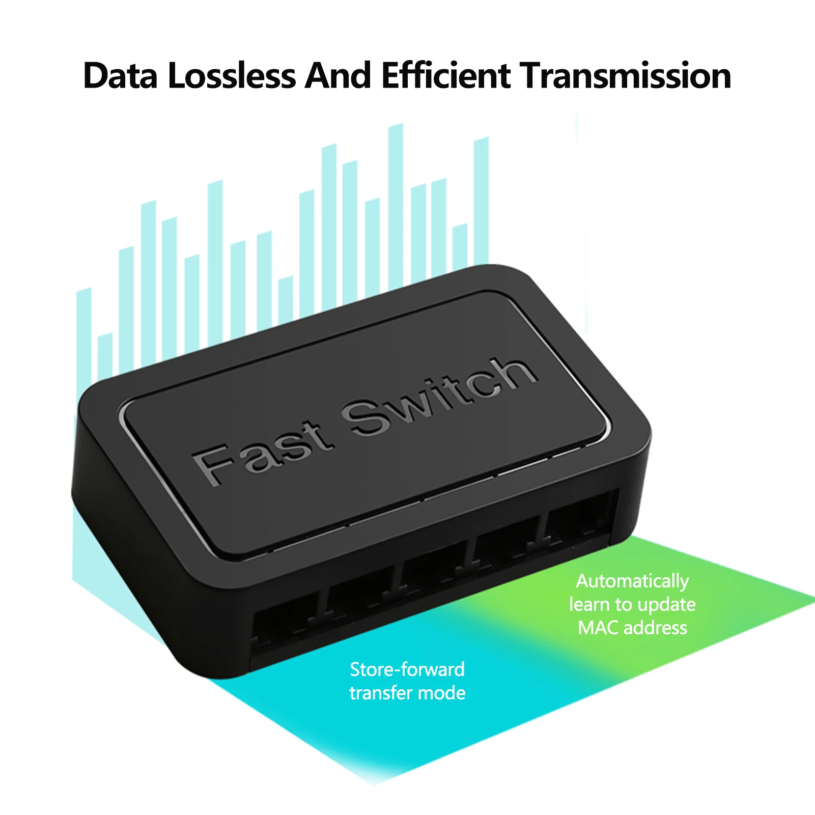 5 портов 10/100 Мбит/с Неуправляемый коммутатор Plug And Play Network Switch|Сетевые коммутаторы|