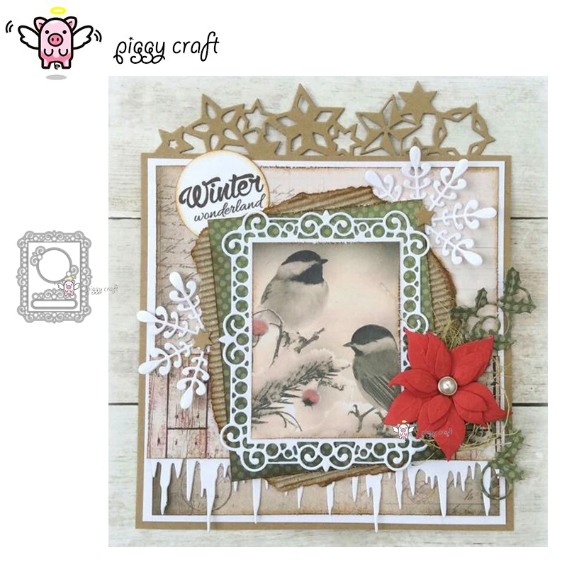 Piggy Craft metal cutting dies cut die mold Circle various frames Scrapbook paper craft knife mould blade punch stencils dies
Piggy Craft metal cutting dies cut die mold Circle various frames Scrapbook paper craft knife mould blade punch stencils dies